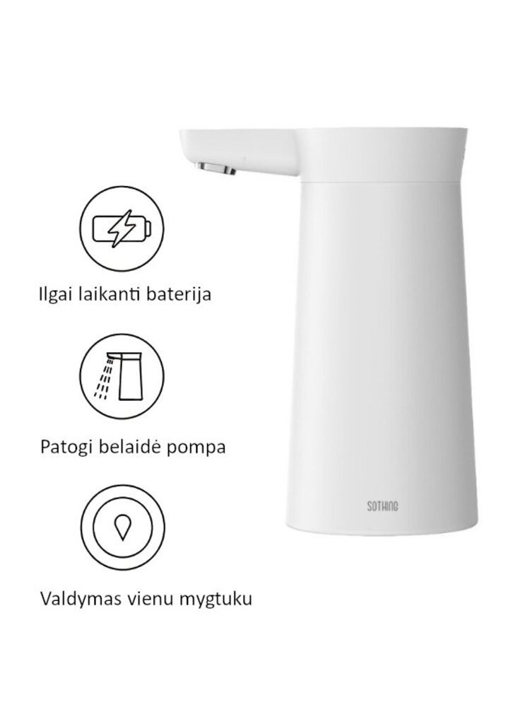 Elektrinė vandens pompa Sothing balta, 19L